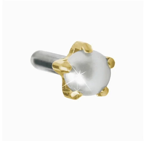 Star with Pearl Studs