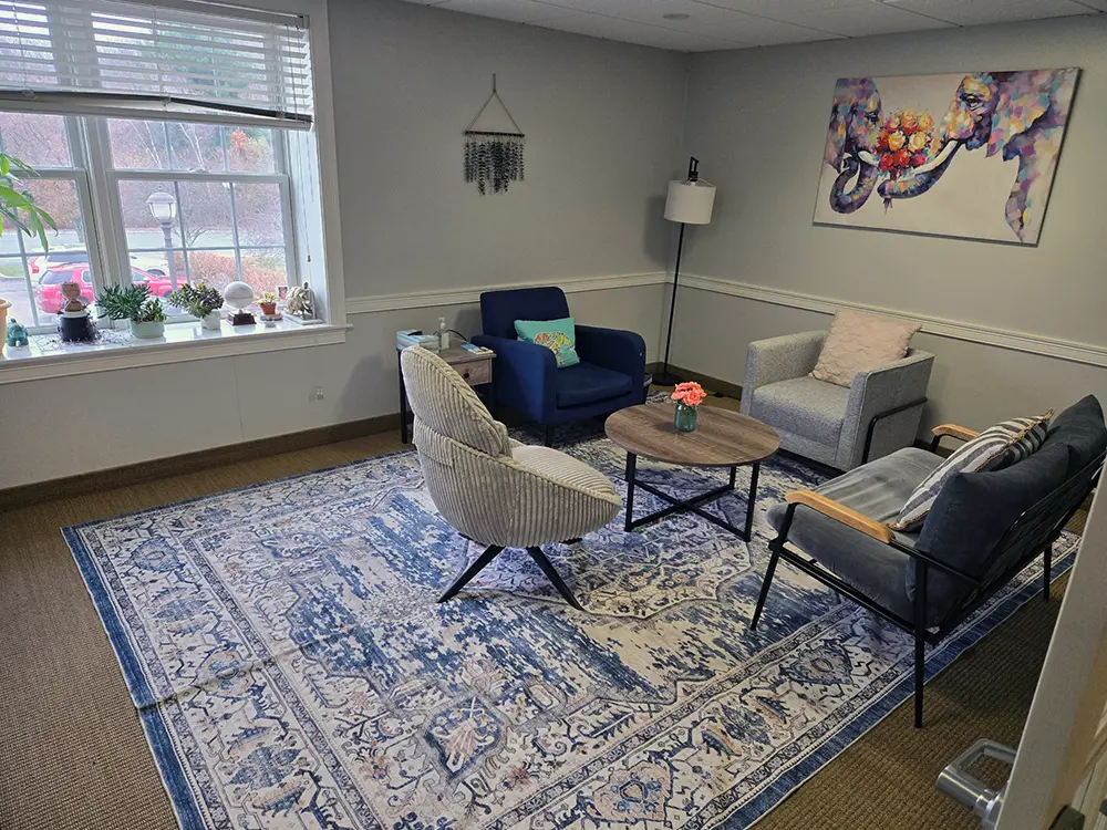 Luna Health office interior - main reception or waiting area